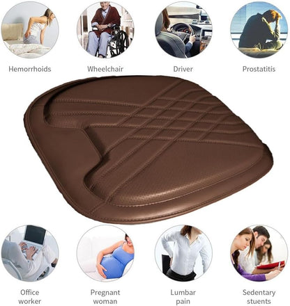 Car Elevated Memory Foam Seat Cushion Pad