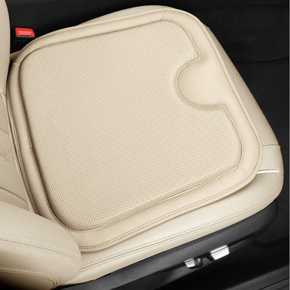 Car Front  Pad Leather Memory Foam Heightening Seat Cushion