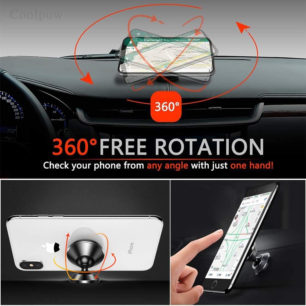 Car IPhone Magnetic Mount Cell Universal Dashboard Phone Holder