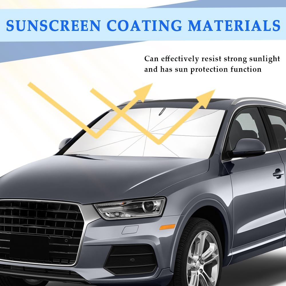 Car Shade Umbrella Front Windshield Nano 5-Layer Cover