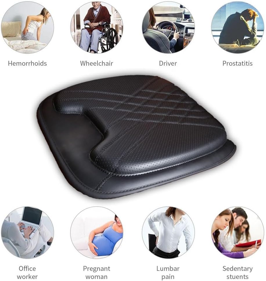 Car Elevated Memory Foam Seat Cushion Pad