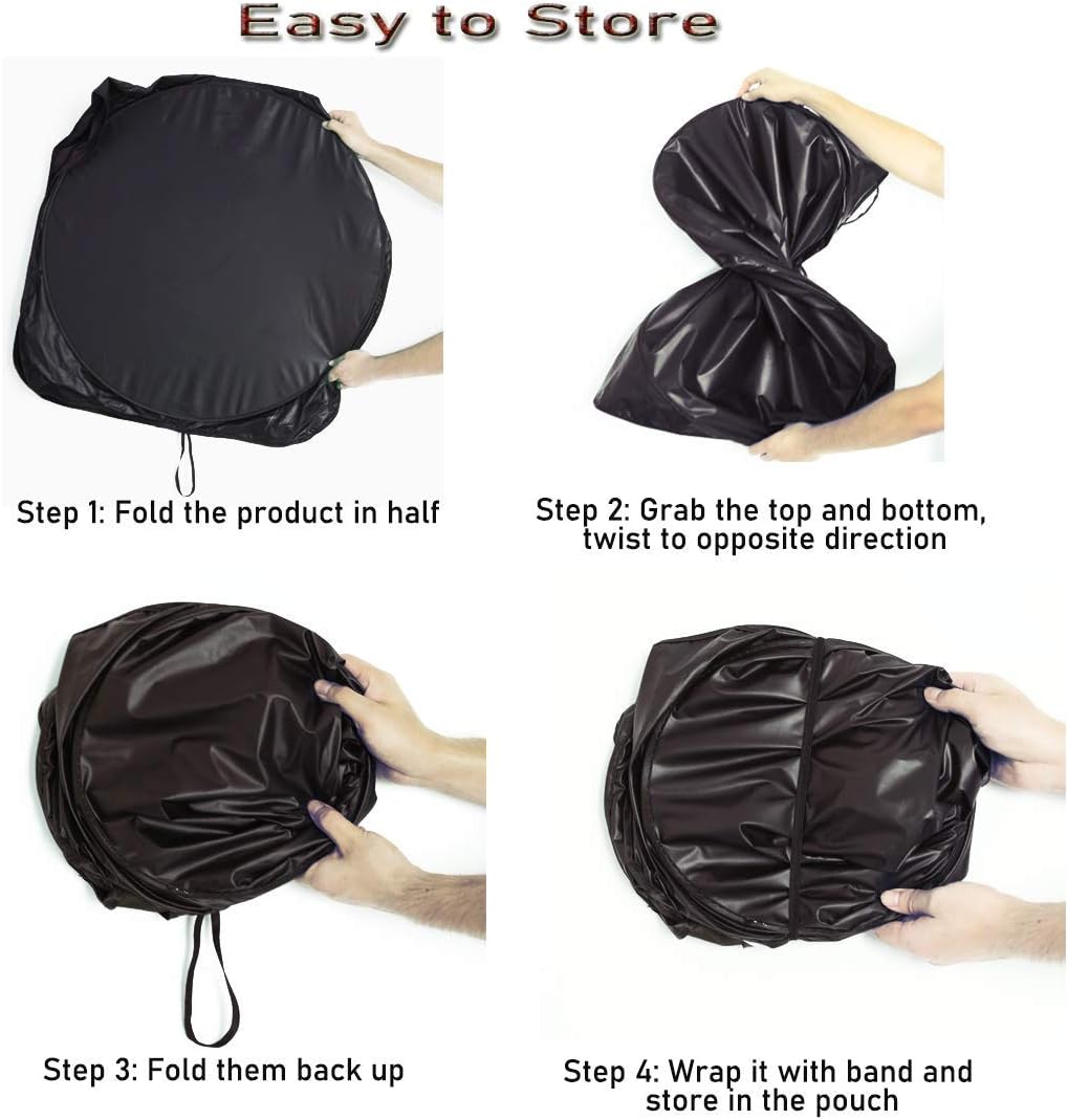 Car Gven Windshield Sun Shade Front Window Funny Cover