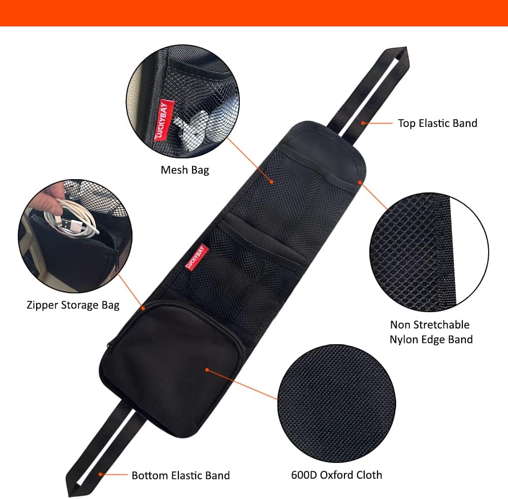 Car Auto Seat Side Organizer Storage Hanging Bag
