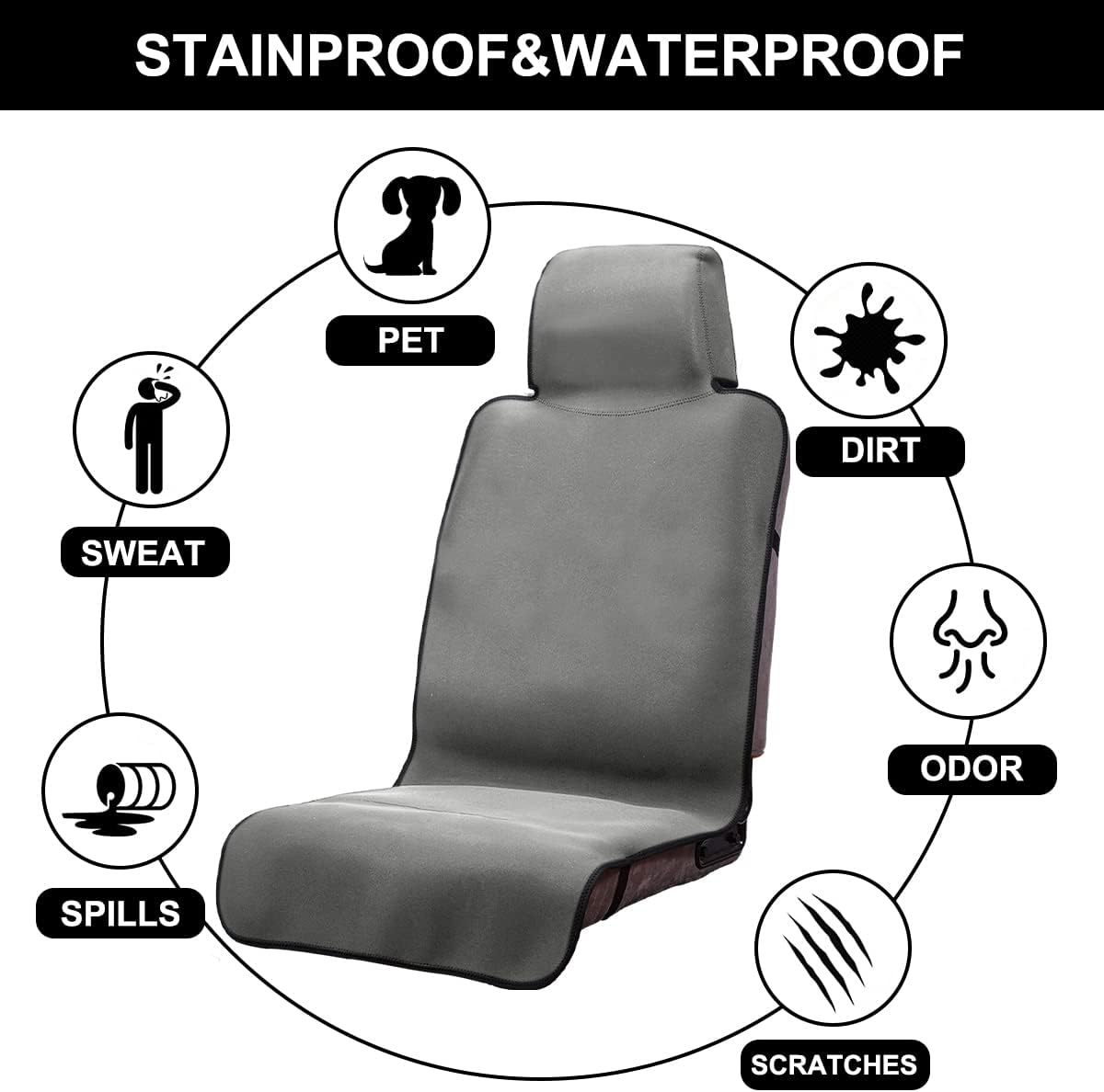 Car Waterproof Upgraded Towel Seat Protector