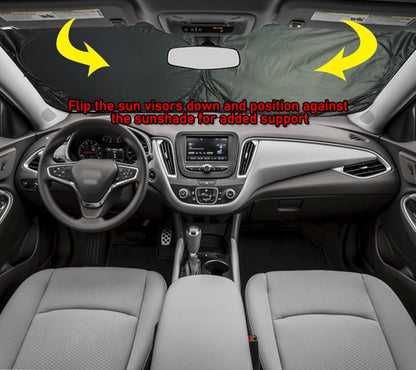 Car Gven Windshield Sun Shade Front Window Funny Cover