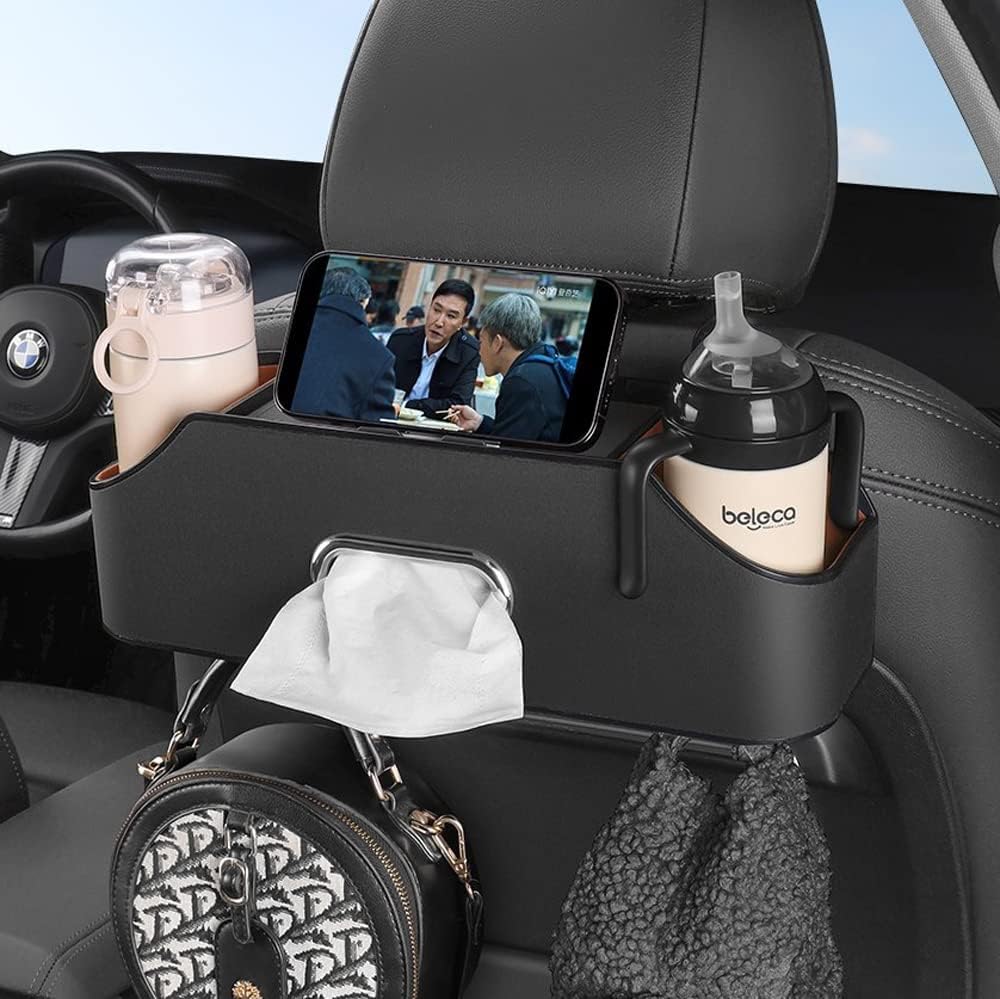 Car Rear Seat Multifunctional Storage Box Organizer