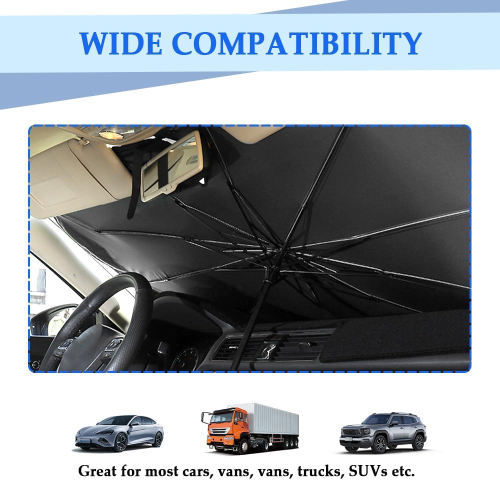 Car Shade Umbrella Front Windshield Nano 5-Layer Cover