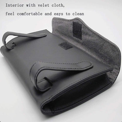 Car Leather Tissue Mask Holder Sun Visor Napkin Organizer