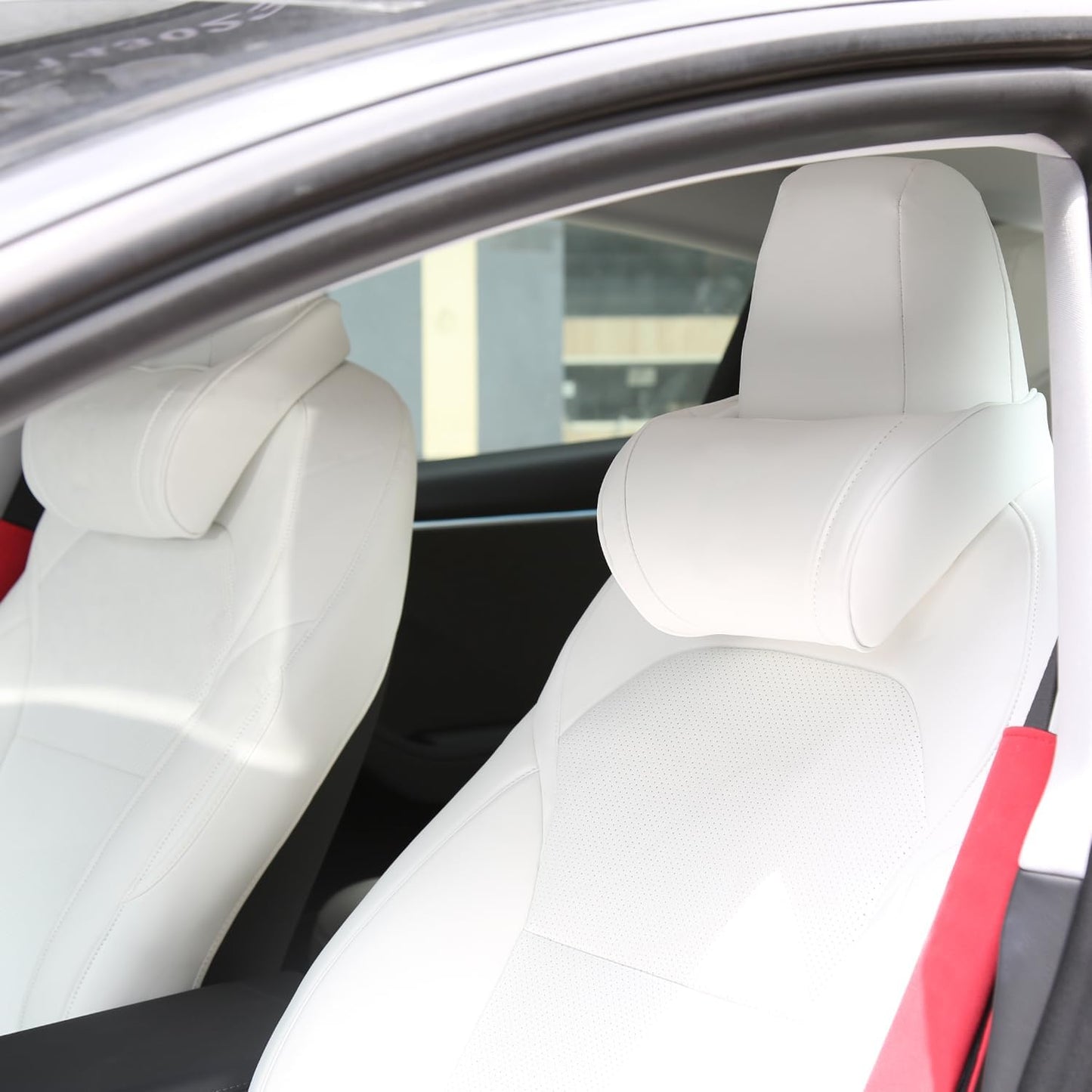 Car Memory Foam Comfortable Ergonomic Neck Pillow 2 Pack