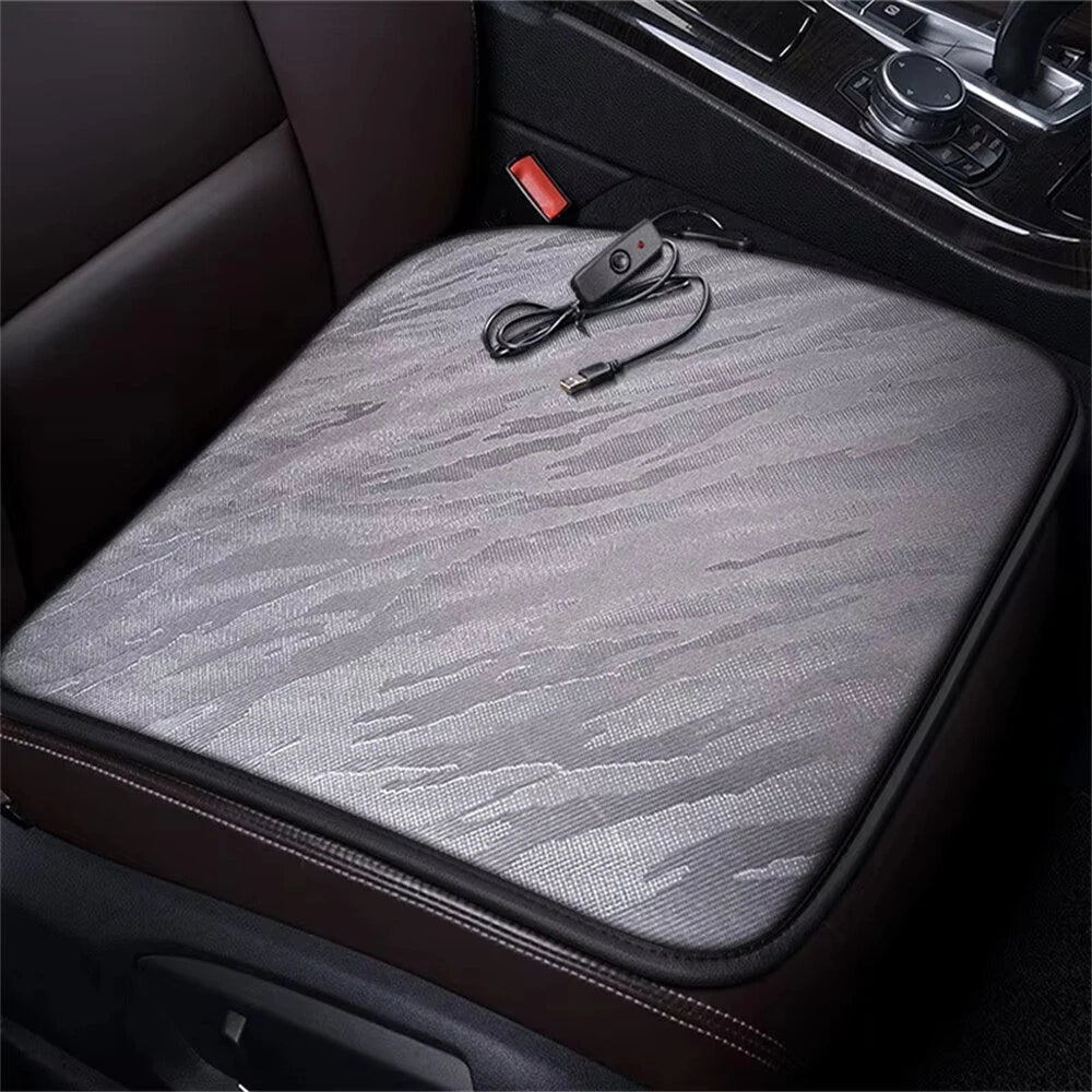 Car USB Heating Universal Home Office Heated  Seat Cushion
