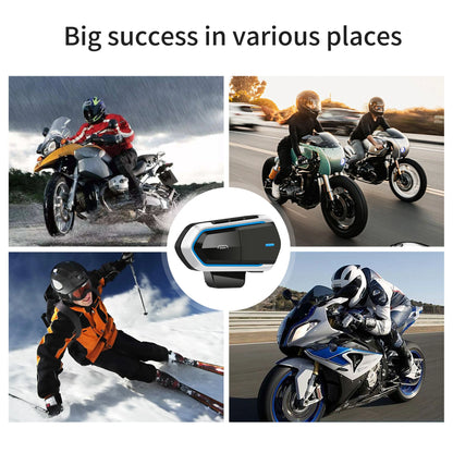 Motorcycle Bluetooth Helmet Headset Wireless Music Headphone Over-ear Stereo Headset