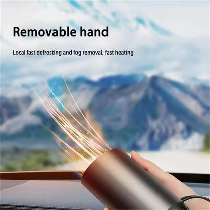 12V/24V 150W Car Heater Portable Electric Fan Automatic Windshield Dryer Defroster