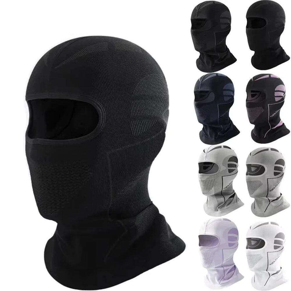 Winter Skiing Motorcycle Warm Headwear Neck Face Protector Breathable Mask