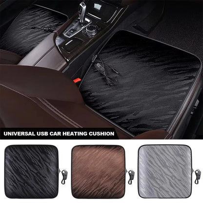 Car USB Heating Universal Home Office Heated  Seat Cushion