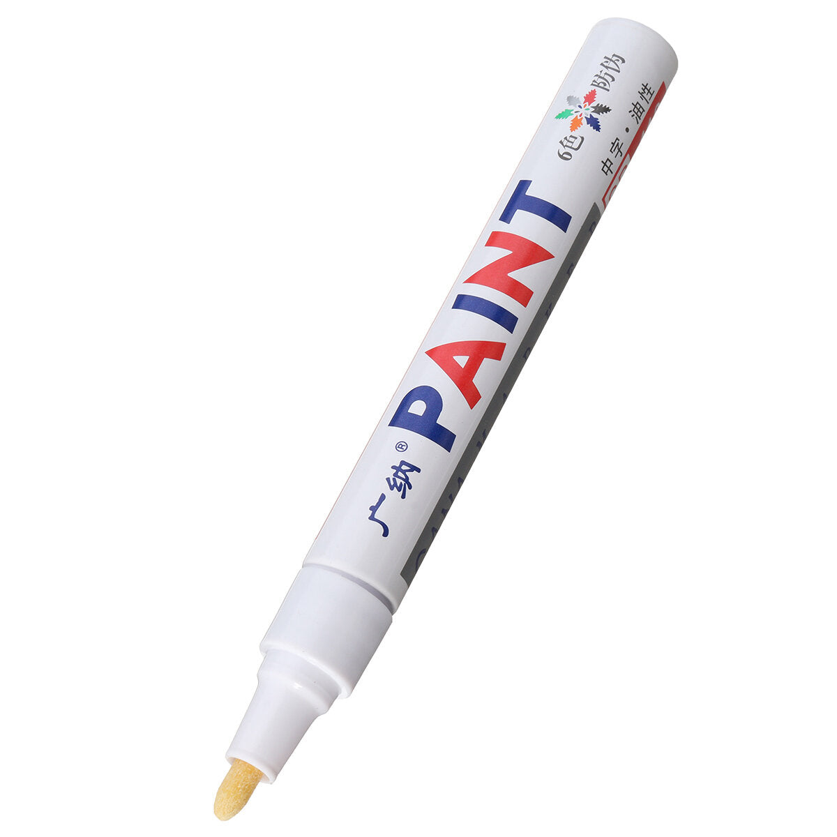 12pcs Color Tyre Permanent Paint Pen Tire Metal Ink Marker Trendy