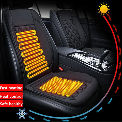 12V Car Seat Heater Cushion Electric Heated Winter Heated Constant Temperature Seat Cushion