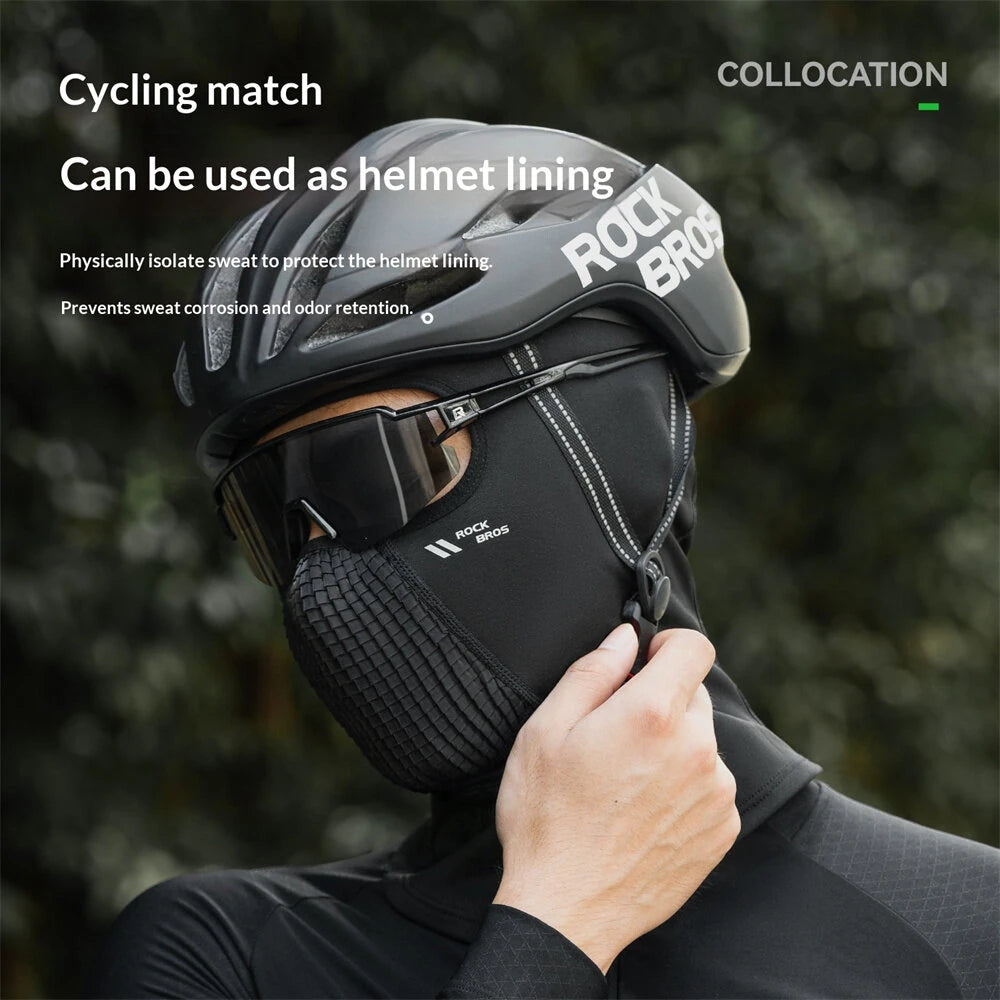 Motorcycles E-Bike Cycling Headwear Warm Windproof Head Mask High Elastic Comfy Headgear
