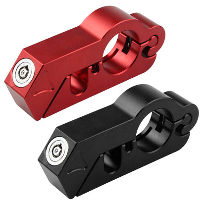 Motorcycle Handlebar Helmet Lock Aluminum Alloy Anti Theft Lock Safety Lock for Street Motor Scooters