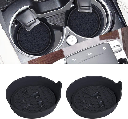 Car Cup Coaster Universal Non-Slip Bling Crystal Organzier