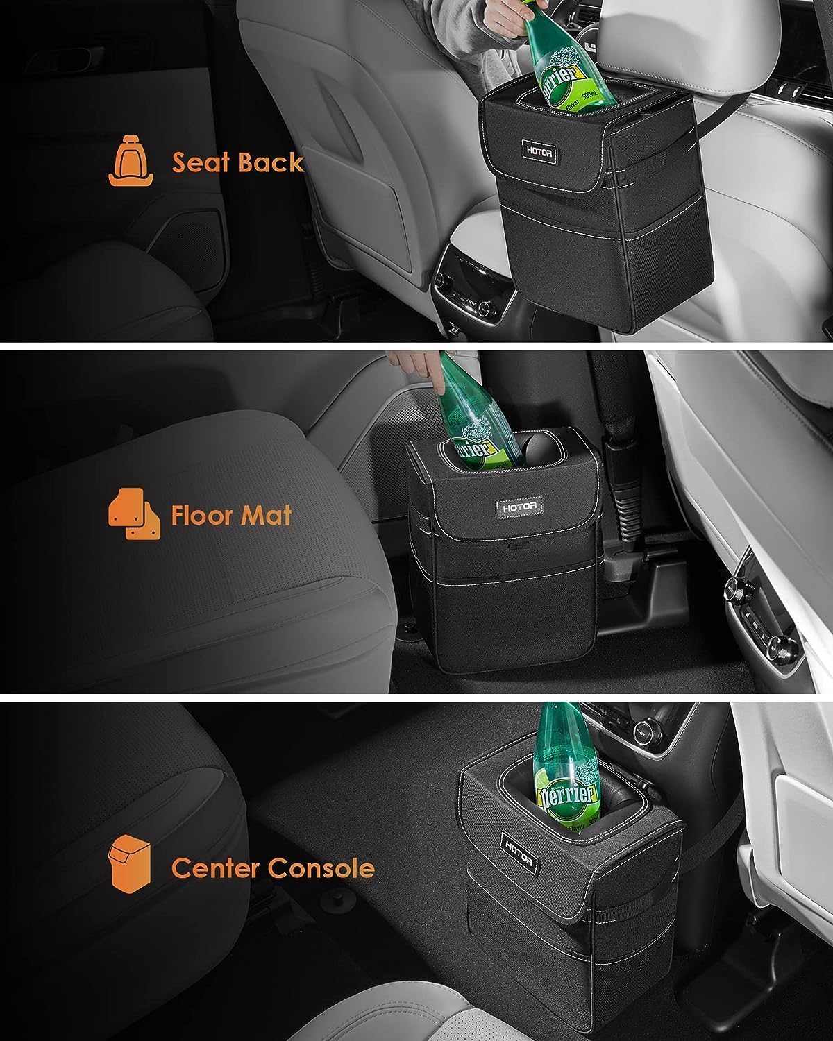 Car Trash Can Leak-Proof Organizer Storage Bag