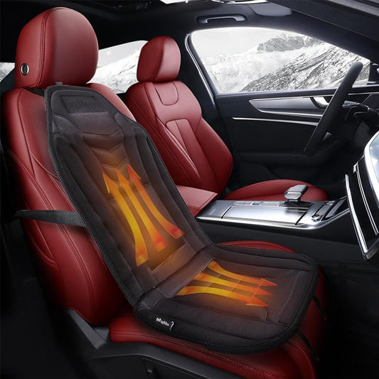 Car Soft Front Seat Winter Driving Seat Covers Cushion