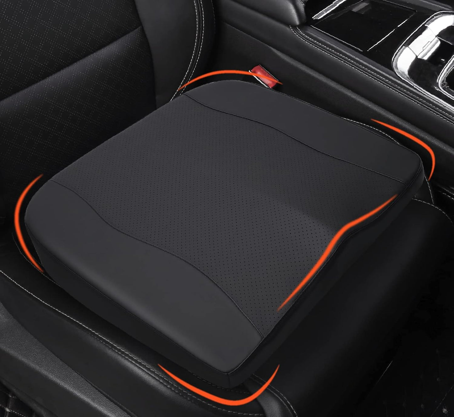 Car Comfort Memory Foam Pain Relief Driver Seat Cushion for Auto Office Wheelchair
