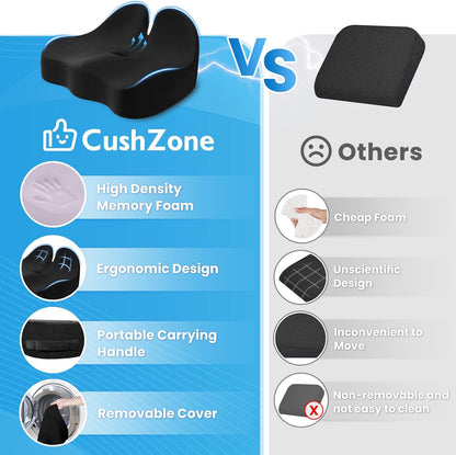 Car Memory Foam Office Chair Seat Cushion