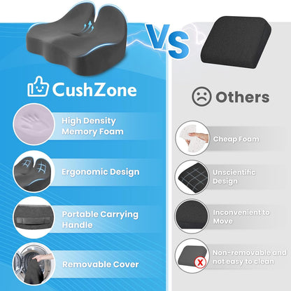 Car Memory Foam Office Chair Seat Cushion