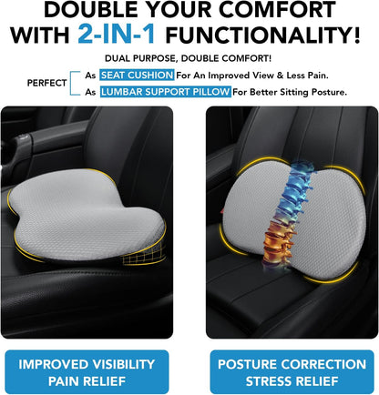 Car Truck Memory Foam Heighted Seat Cushion