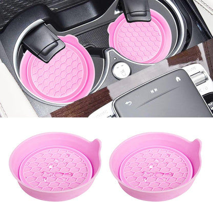 Car Cup Coaster Universal Non-Slip Bling Crystal Organzier