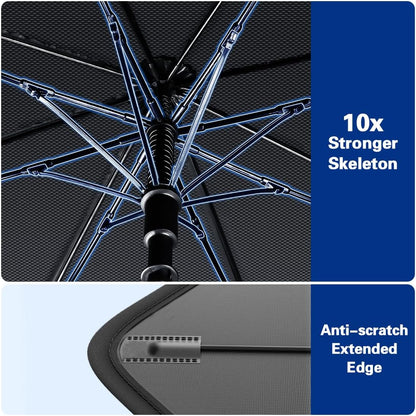 Car Windshield Sun Shade Foldable Umbrella Cover