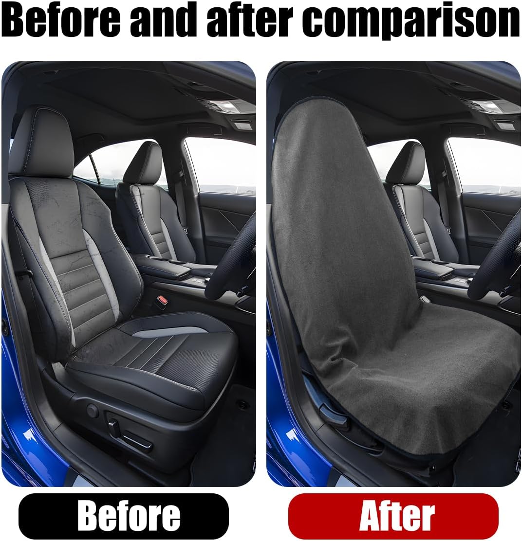 Car Waterproof Towel Sweatproof Non Slip Bucket Seat Cushion