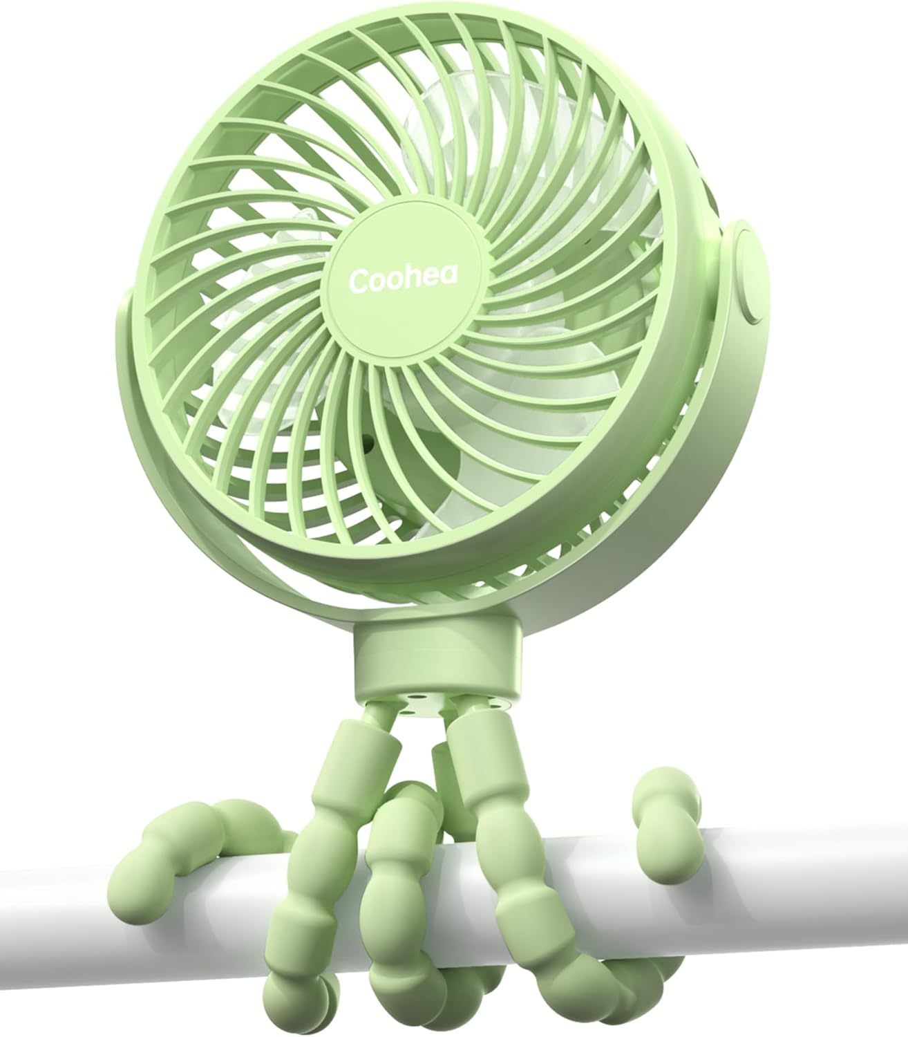 Car Baby Stroller Clip USB Rechargeable Portable Fan
