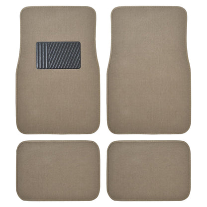 4 Packs Car SUVs Trucks Universal Premium  Full Set Interior Carpet Floor Mats