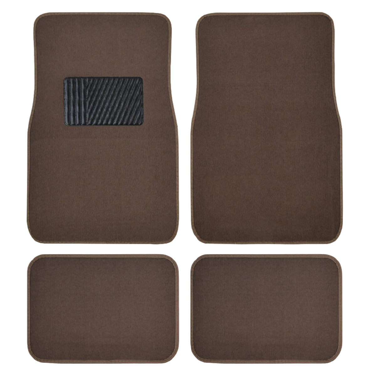 4 Packs Car SUVs Trucks Universal Premium  Full Set Interior Carpet Floor Mats