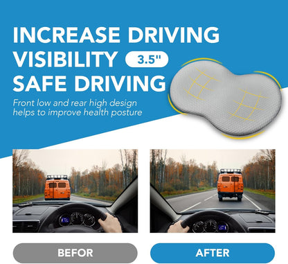 Car Truck Memory Foam Heighted Seat Cushion
