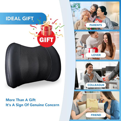 Car Back Lumbar Support Pillow Memory Foam Back Pain Relief