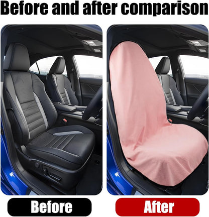Car Waterproof Towel Sweatproof Non Slip Bucket Seat Cushion