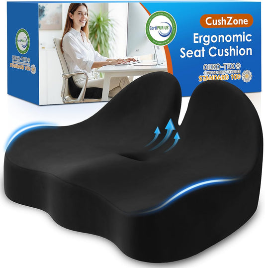 Car Memory Foam Office Chair Seat Cushion