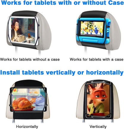 2 Pack Car Tablet Holder Organizer