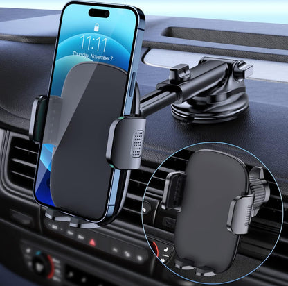 Car Mount Windshield Dashboard Phone Holder