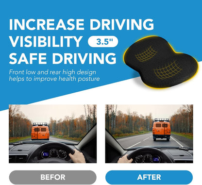 Car Truck Memory Foam Heighted Seat Cushion
