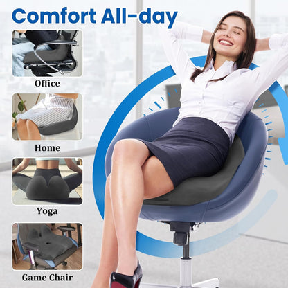 Car Memory Foam Office Chair Seat Cushion
