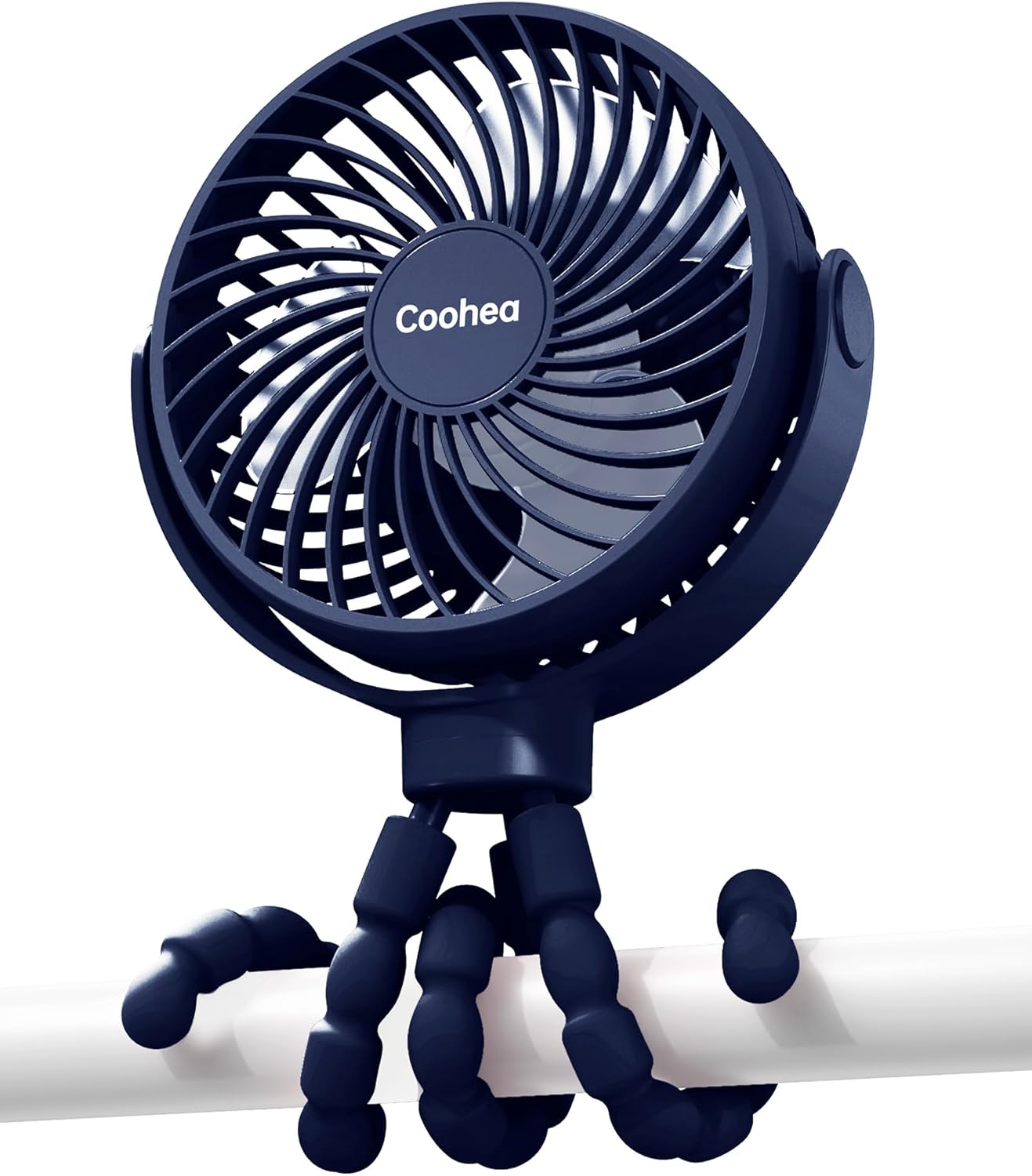 Car Baby Stroller Clip USB Rechargeable Portable Fan