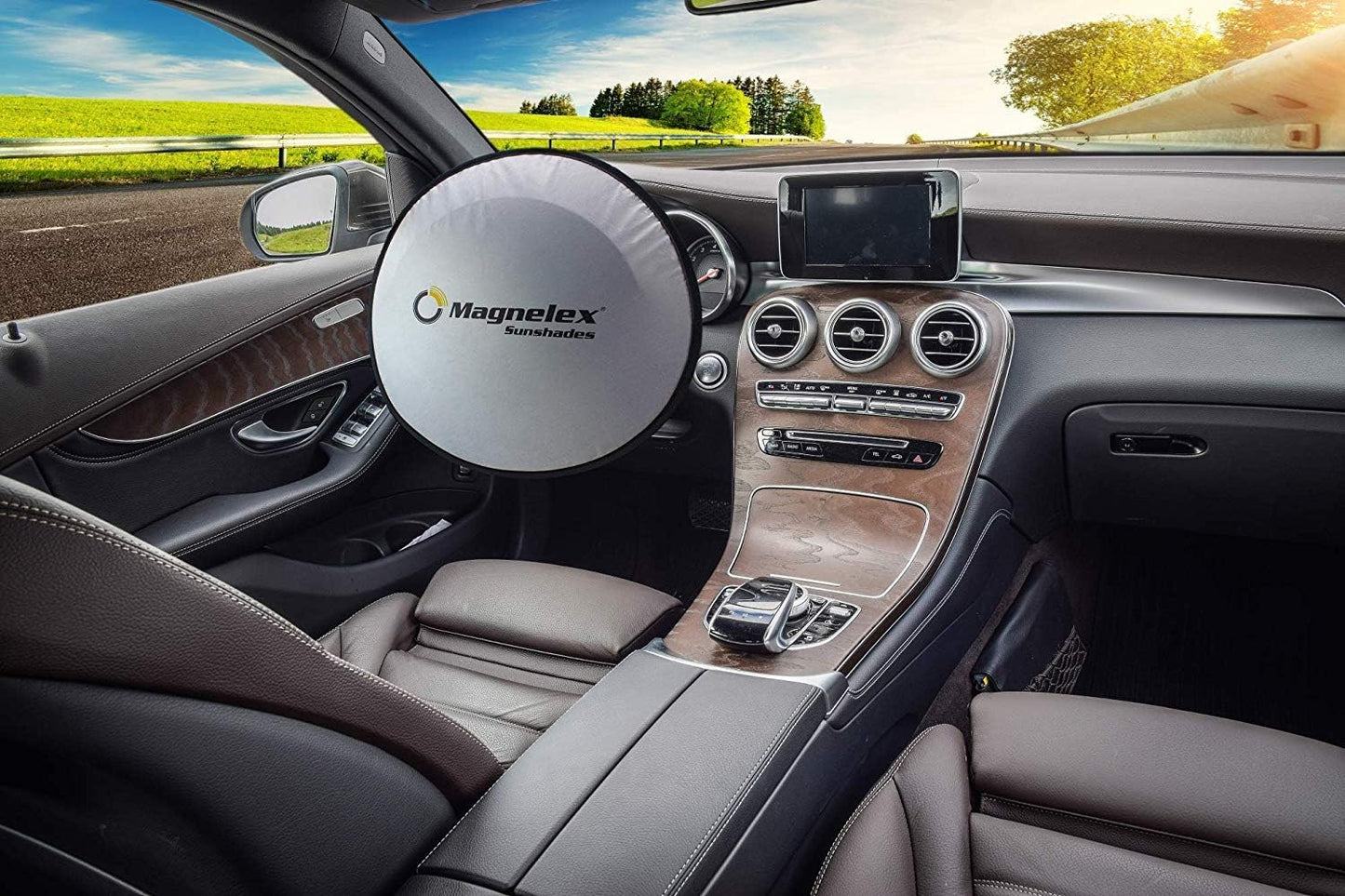 Car Magnelex Summer Windshield Sun Shade Cover