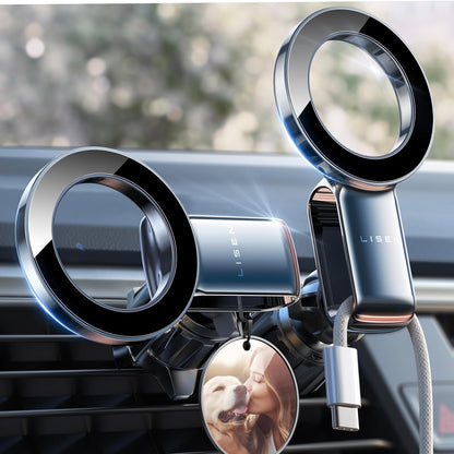 MagSafe Car Mount Powerful Magnets Magnetic Phone Mount Holder