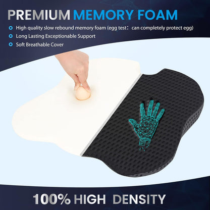 Car Pad Memory Foam Heightening Relax Seat Cushion