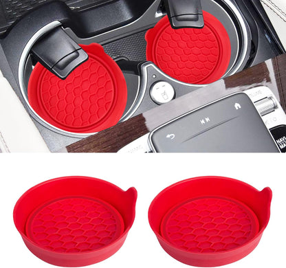 Car Cup Coaster Universal Non-Slip Bling Crystal Organzier