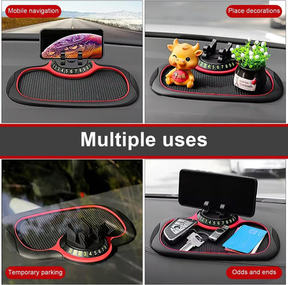 Car Multifunction Anti-Slip Mat Auto Mount Silicone Phone Holder