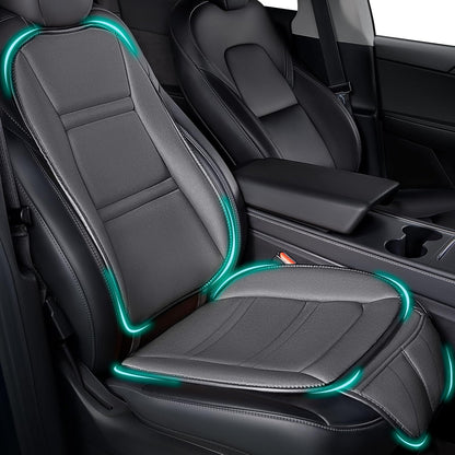 Car Memory Foam Back Support Adjustable Seat Cushion